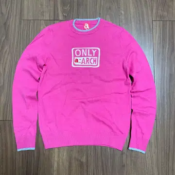 아르치비오 핑크 니트 스웨터 36