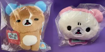 리락쿠마 게이밍 리락쿠마 테노리 봉제 인형 2세트