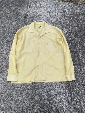 머스타드 60s 폴리 셔츠