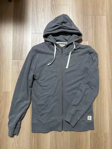 누디진 맨투맨 지퍼 후드티