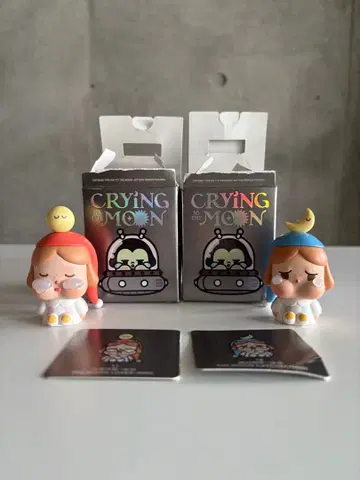 POP MART CRYING TO THE MOON