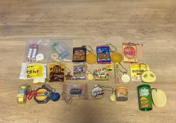 미니어처 식품 캡슐 토이 17개 묶음 판매