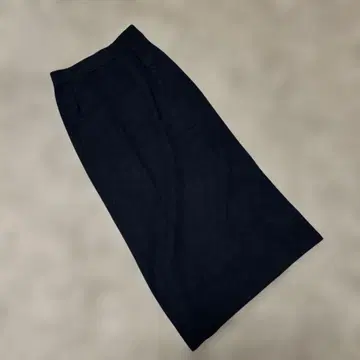 롱 타이트 스커트 블랙