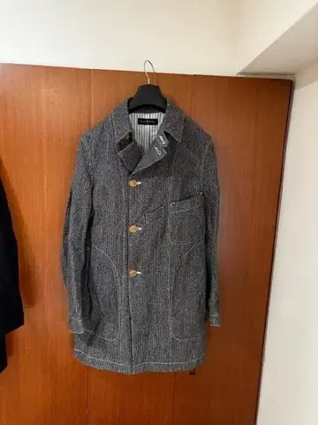 Waste(twice) 스트라이프 울코튼 자켓 1