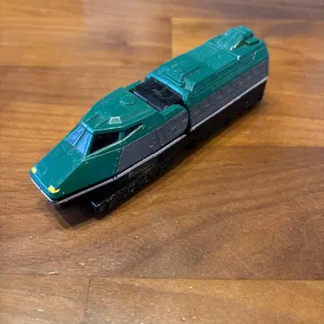 그린 컬러 기차형 완구 토큐저 쉴드렛샤