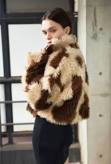 SLY 아우터 LIGHT CROP BOA 블루종