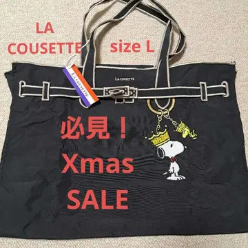 LA COUSETTE 라쿠제트 스누피 L 블랙