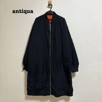 새상품급 안티카 MA-1 롱 코트 다운 같은 따뜻함