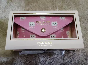 PAUL & JOE 고양이 패턴 안경 케이스