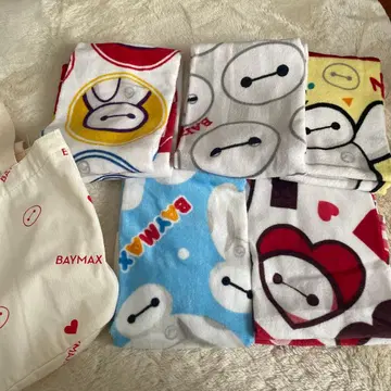 새상품 베이맥스 페이스타월 세트 디즈니