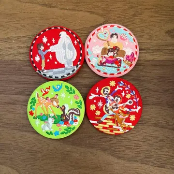 디즈니 자수 캔 배지 2