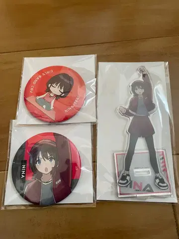 걸즈밴드클라이 복권메이트 이세리 니나 3세트