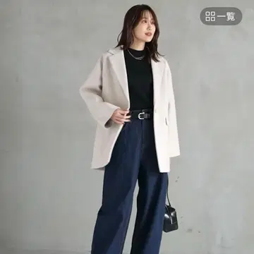 미사용 새상품 GLOBALWORK 가벼운 스트레치 미들 자켓