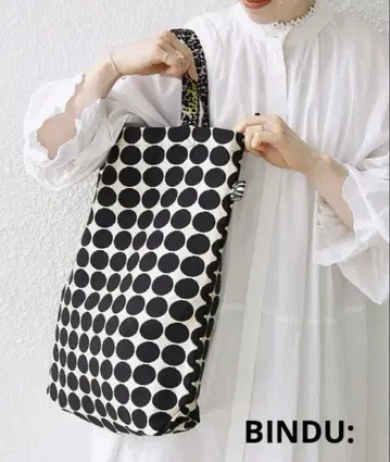 BINDU: SHIPS any 별주 디자인 자카드 토트백