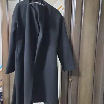 ELLE 블랙 체스터 코트 택 포함 새상품