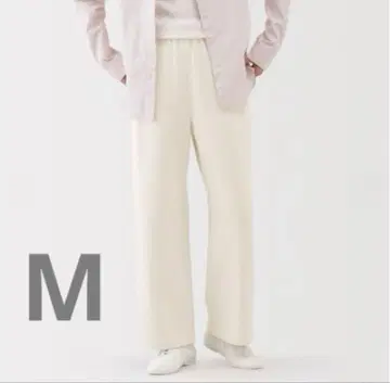 무인양품 맨투맨 와이드 팬츠 M