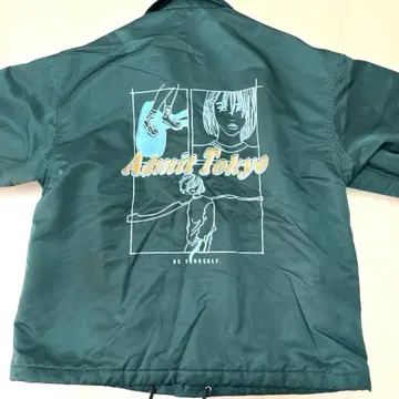 위고 Admit Tokyo 다크 그린 나일론 자켓 M 1282번