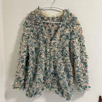 Lily Brown 복슬복슬 가디건 긴팔