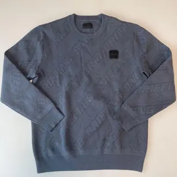 SHADOW COLLECTION BIAS LOGO CREW 크루 니트