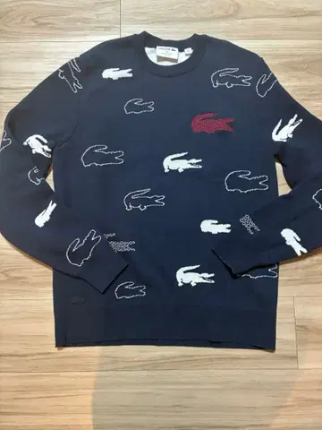 LACOSTE 네이비 스웨터