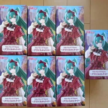 하츠네 미쿠 Trio-Try-iT 피규어 클래시컬 레트로 7종 세트