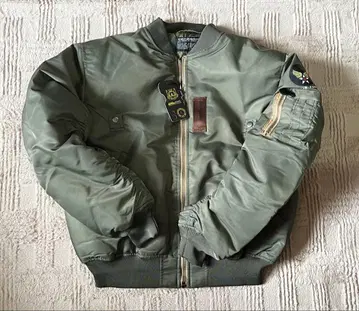 새상품 U.S. AIR FORCE MA-1 자켓 올리브 그린