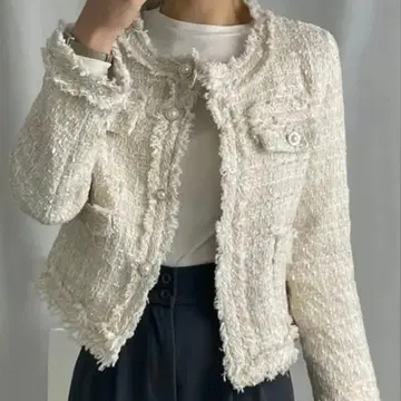 라이브 유니폼 화이트 자켓