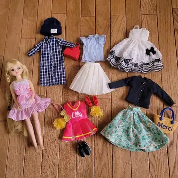 리카짱과 옷 갈아입기 의류와 잡화 세트