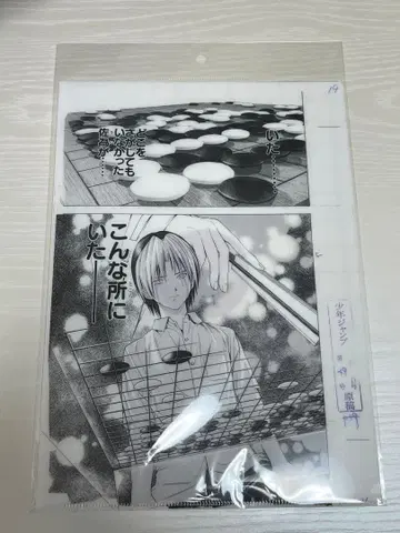 [ 미개봉 ] 히카루의 바둑 원화전 클리어 파일 C 신도 히카루