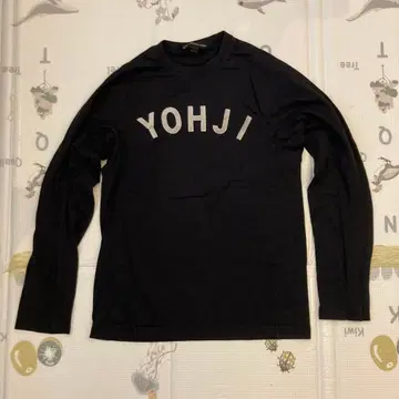 Y-3 블랙 티셔츠 S/P