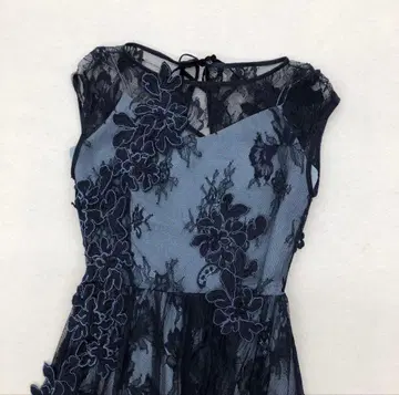 프레이 아이디 케미컬 튤 레이스 원피스