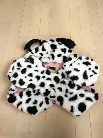 디즈니 머플러 팬 캡 101마리 강아지