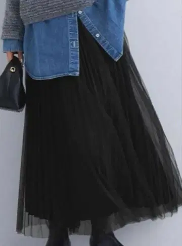 그린 라벨 릴랙싱 샤샤 스커트