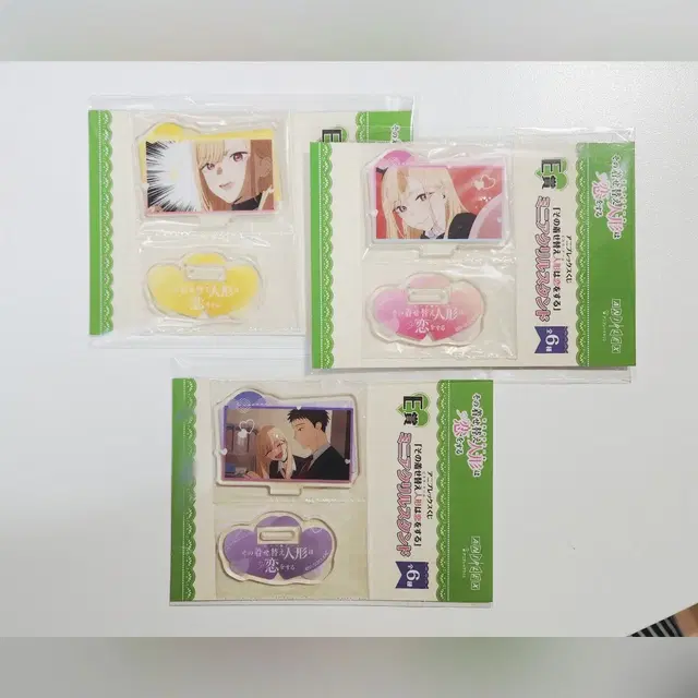 [일괄] 그 비스크 돌은 사랑을 한다 쿠지 E상 마린 고죠 아크릴 스탠드