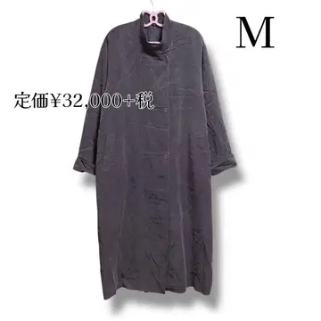 무지 무릎 기장 한국 스타일 롱 코트 원피스 긴팔 무지 체형 커버 슬림