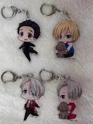 유리!!! on ICE 테쿠토코 아크릴 키링 세트 판매