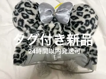 도쿄 디즈니 리조트 레오파드 무늬 모자 구 디자인