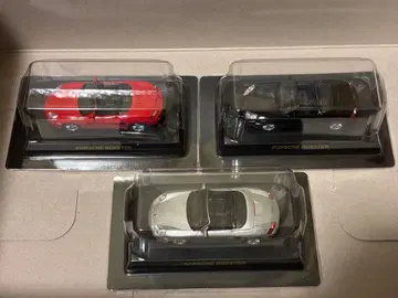 교쇼 1/64 포르쉐 박스터 3대 세트