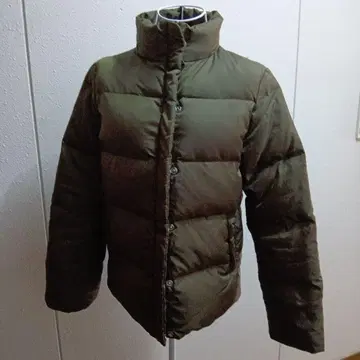쿠미쿄쿠 다운 자켓 카키 다운 75% 페더 25% 리버서블