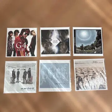 GLAY 앨범 자켓 엽서