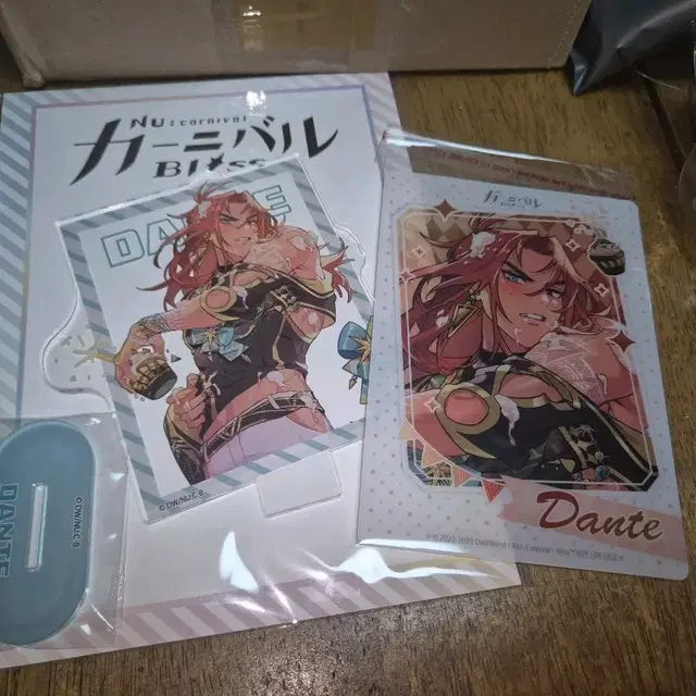 누카니발 누카 GIGO 단테 아크릴스탠드 + 특전