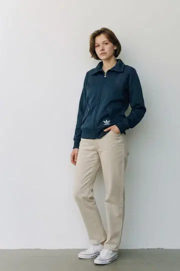 e513 아디다스 빈티지 네이비 집업 자켓