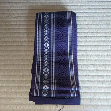 남성용 오비 하카타 오리 빈티지