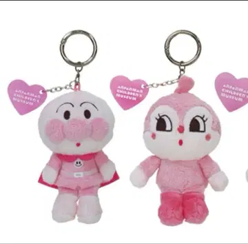 호빵맨 뮤지엄 한정판 color 컬렉션 핑크 호빵맨 독킨