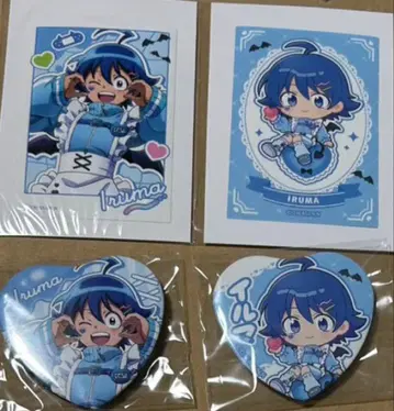 카미애니 복권 스즈키 이리마 D상 하트 캔뱃지 스티커