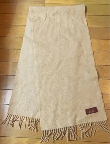 머플러 베이지 캐시미어