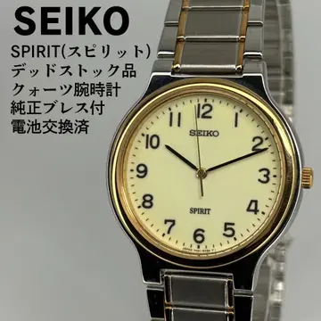 데드스탁 SEIKO 세이코 스피릿 쿼츠 손목시계 배터리 교환 완료