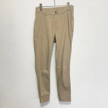 UNIQLO 베이지 스키니 팬츠 허리 63cm