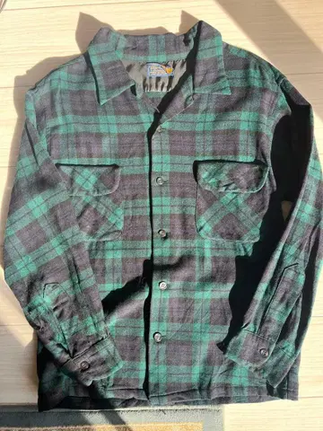 재판매 50s PENDLETON 펜들턴 보드 셔츠 블랙워치