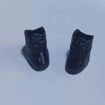 고양이 귀 메이드 유키 넨도로이드돌 숏부츠 블랙 미사용품 신발